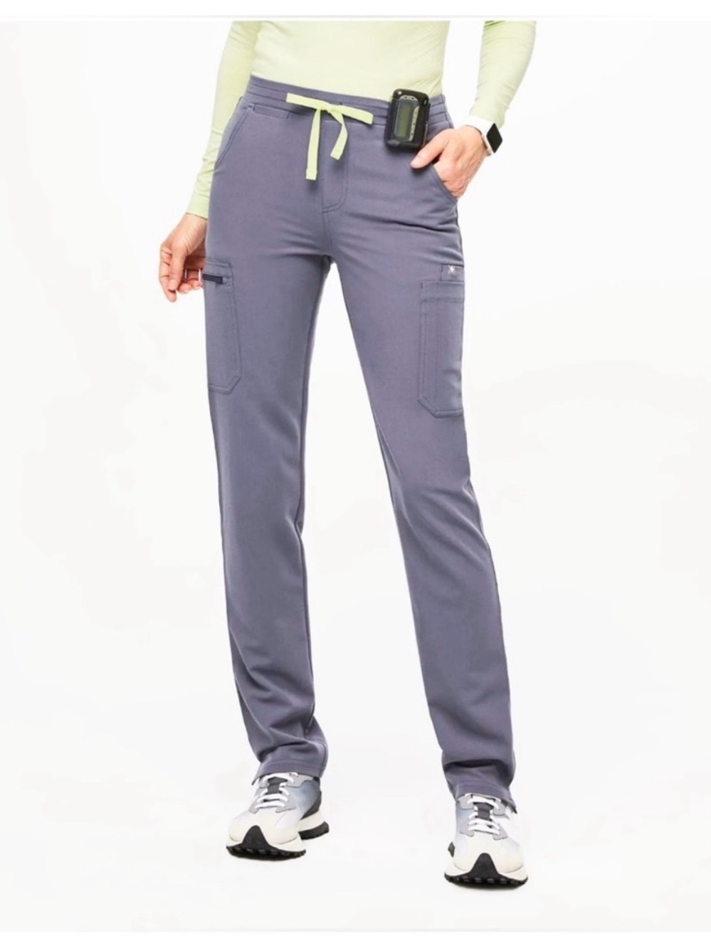 FIGS Space Navy High Waisted Yola Skinny Scrub Pant, XS